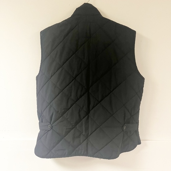 J. Crew Sussex Walker Quilted Vest Men Medium Blue Primaloft Insulated Full Zip - Picture 6 of 9